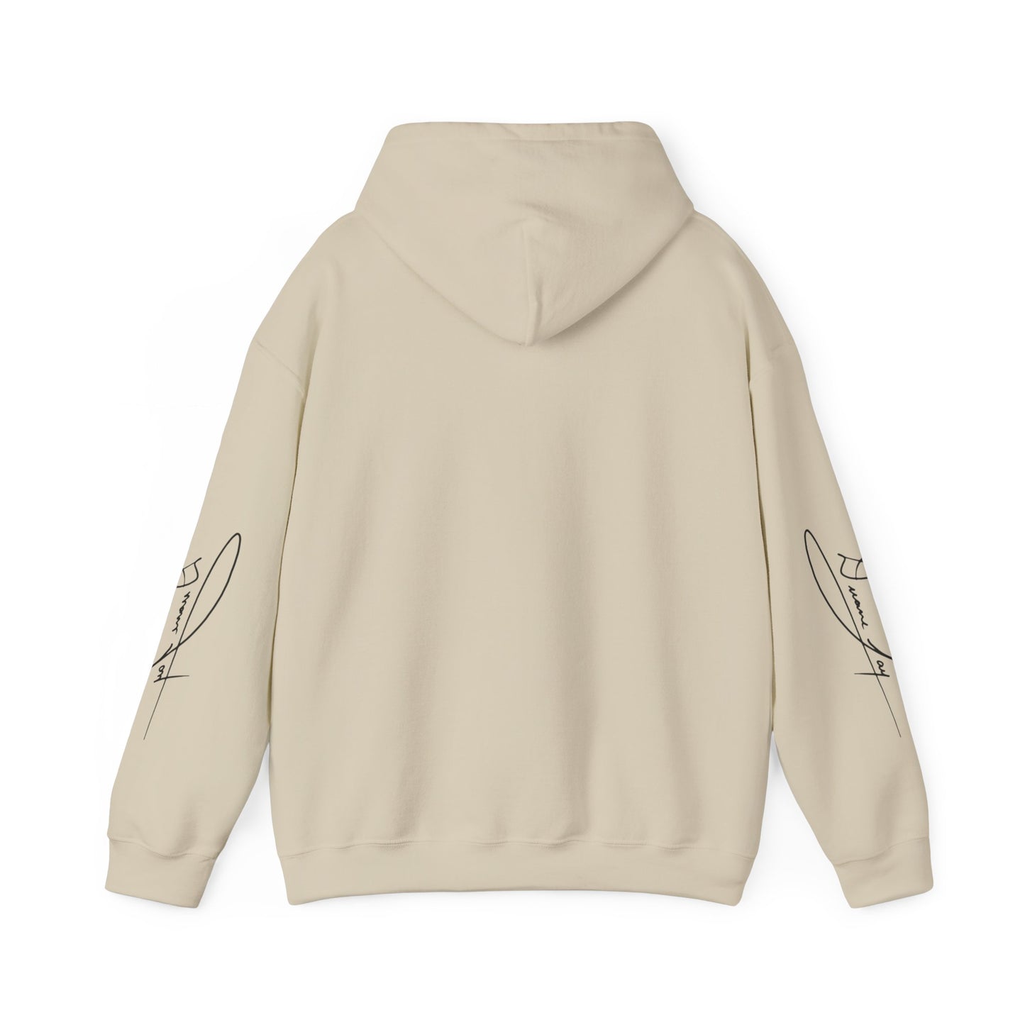 DuaneJay Signature Hoodie Black Logo — premium streetwear pullover featuring bold black signature design, crafted for comfort and style, the ultimate statement piece for those who live and breathe the DuaneJay Fashion lifestyle with confidence and distinction