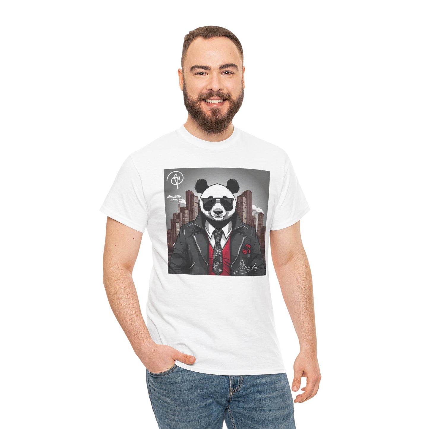 Unisex Boss Panda Heavy Cotton Tee