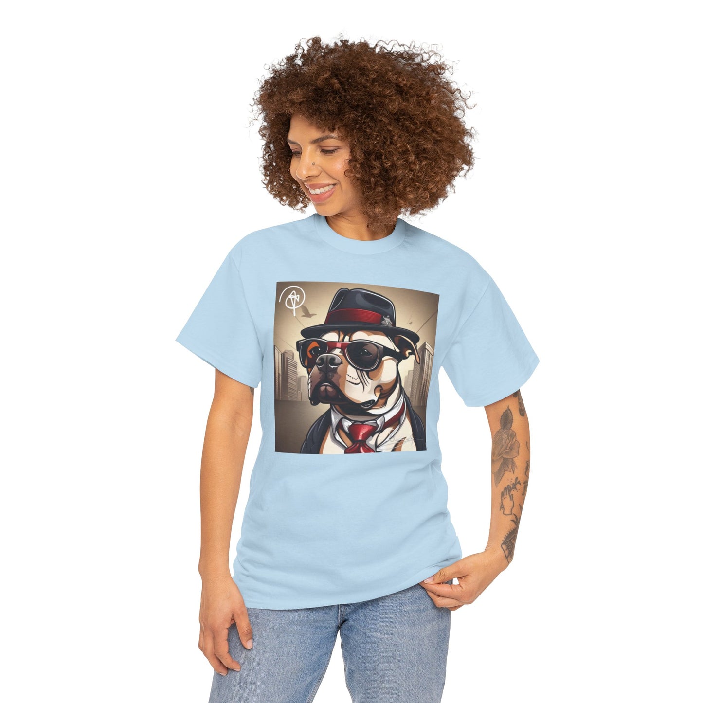 Unisex Pitbull Heavy Cotton Tee