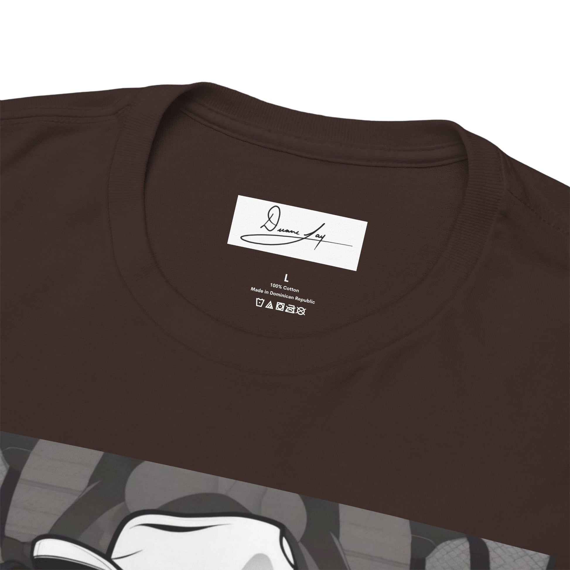 DuaneJay Lion Gangster Graphic Tee — powerful streetwear tee featuring a bold lion with gangster-inspired artistry, symbolizing strength, dominance, and signature style
