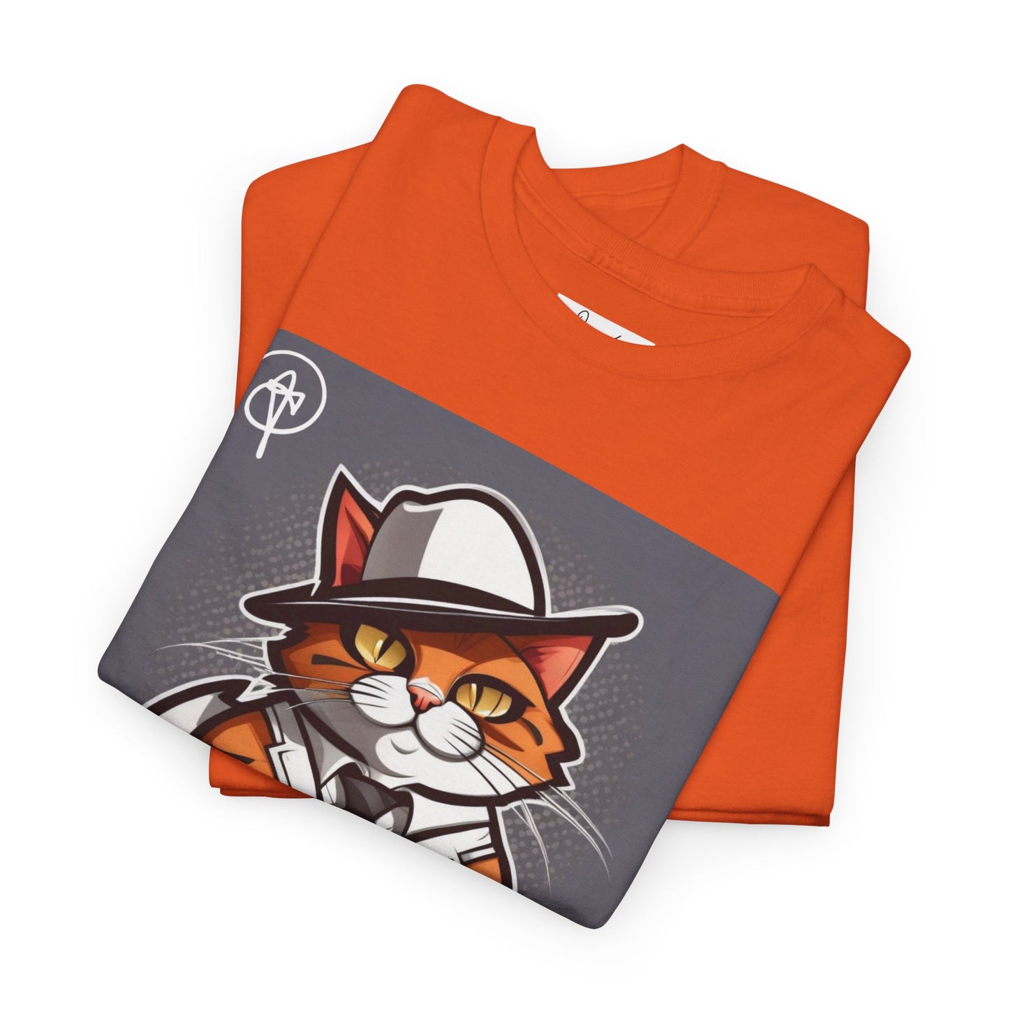 Unisex Cat Heavy Cotton Tee