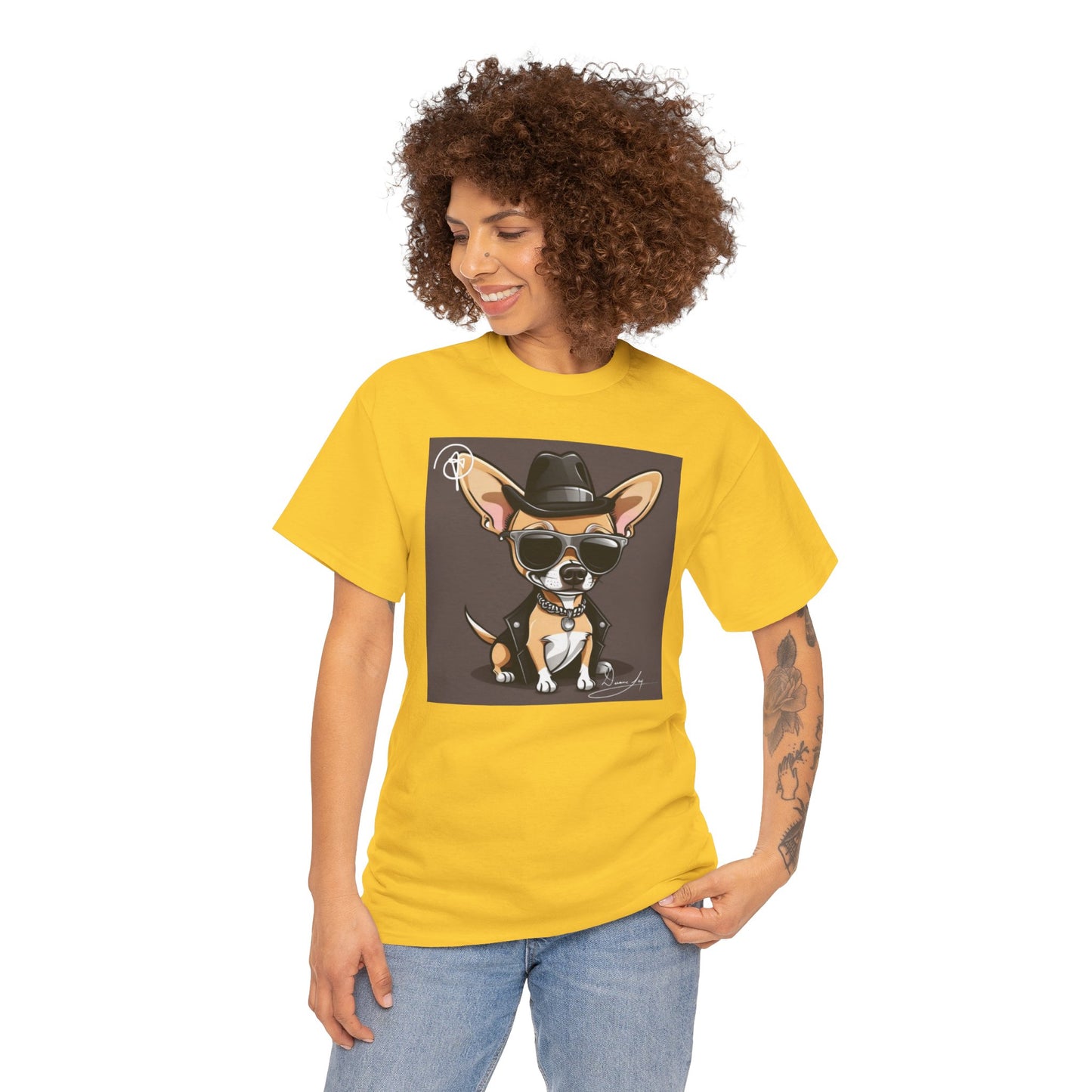 Unisex Chihuahua Heavy Cotton Tee