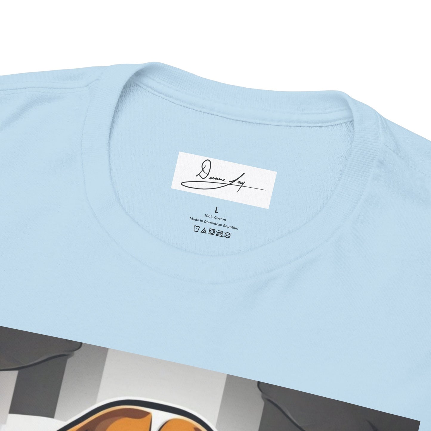 DuaneJay Beagle in a Suit T-Shirt — funny formal dog graphic tee featuring an adorable beagle dressed in a dapper suit, perfect for dog lovers who love bold streetwear style