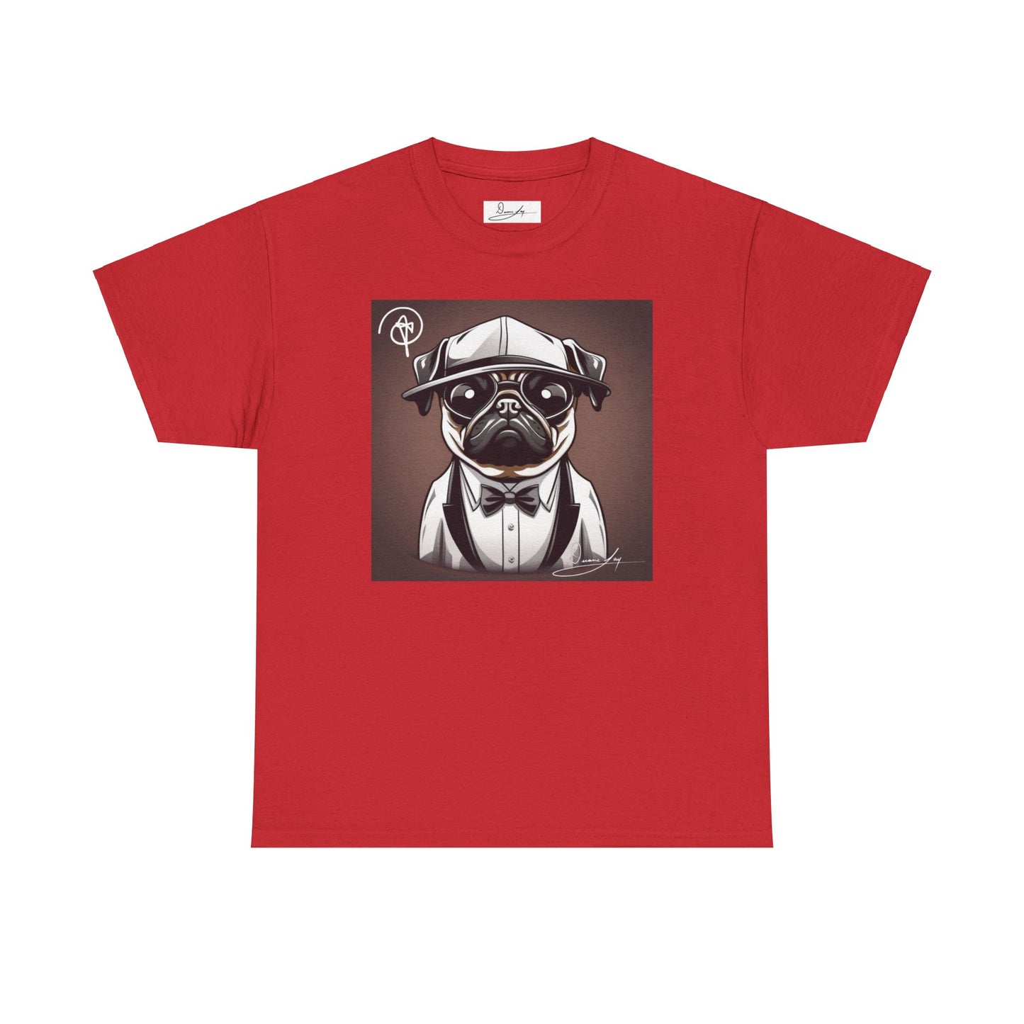 Unisex Pug Heavy Cotton Tee