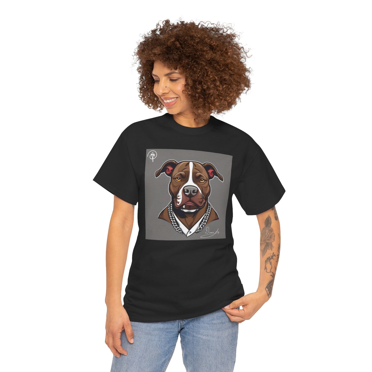 Unisex Pitbull Heavy Cotton Tee