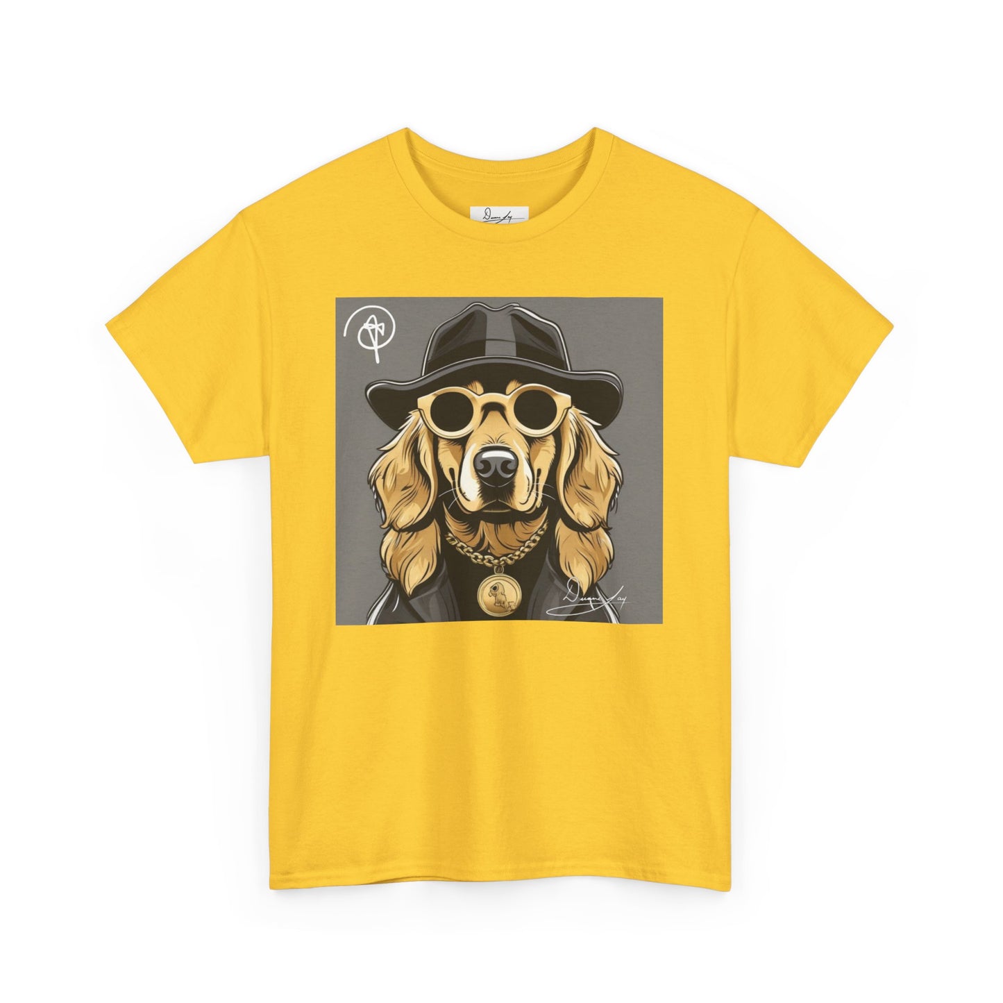 Unisex Golden Retriever Heavy Cotton Tee