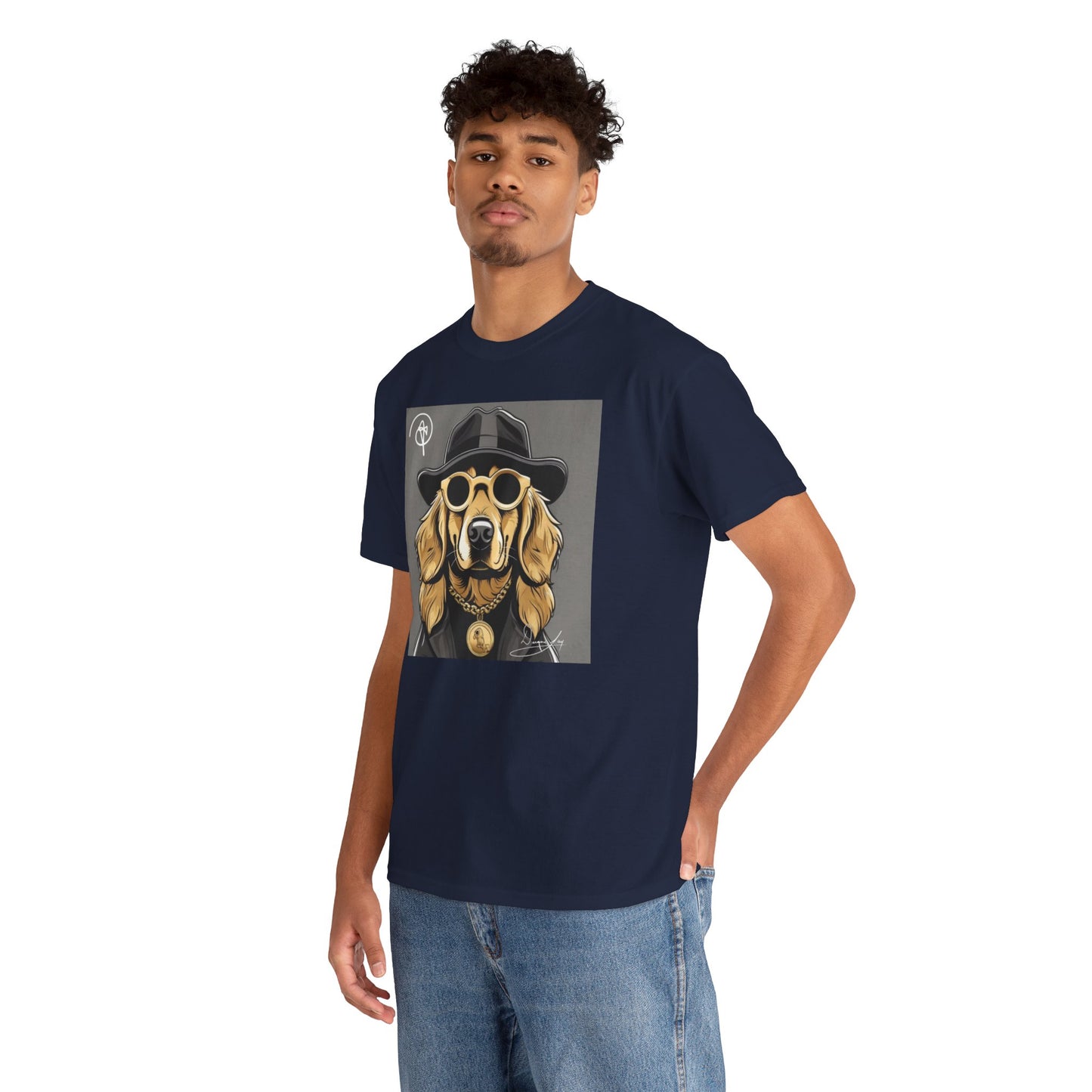 Unisex Golden Retriever Heavy Cotton Tee