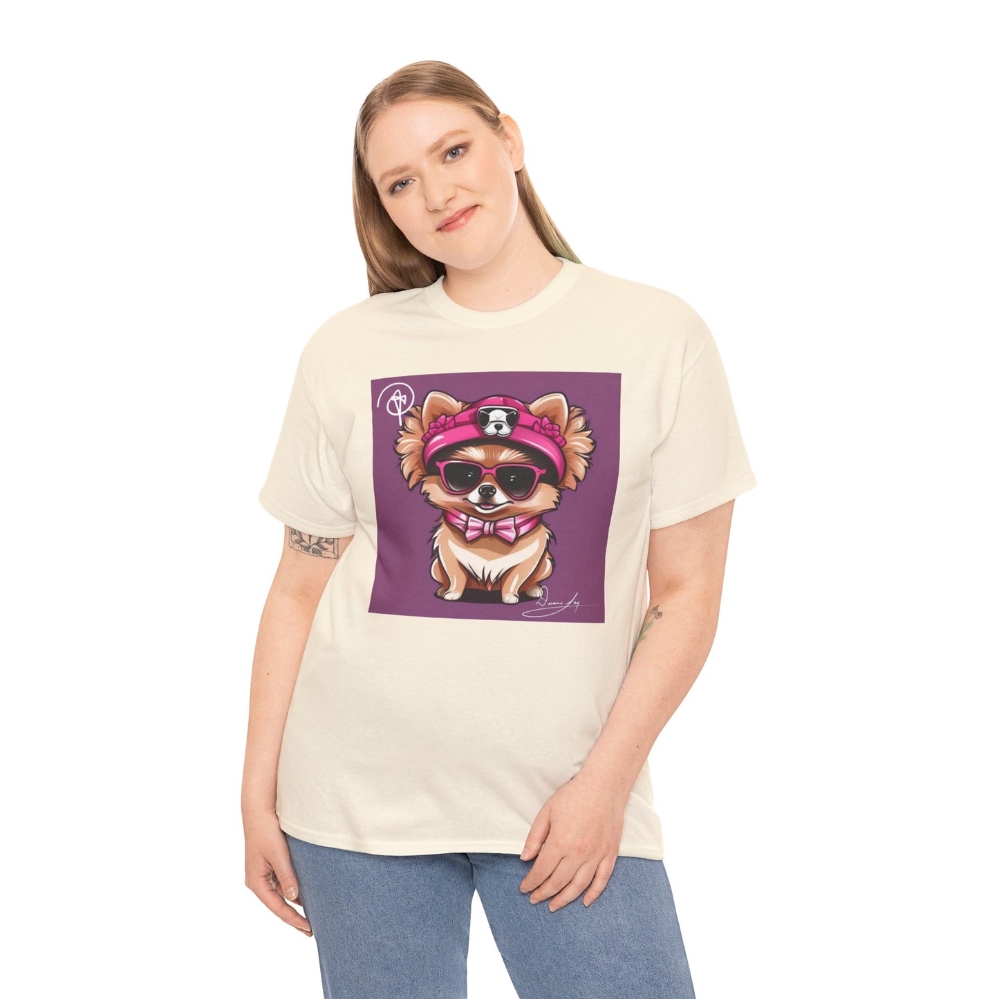 Unisex Pomeranian Heavy Cotton Tee