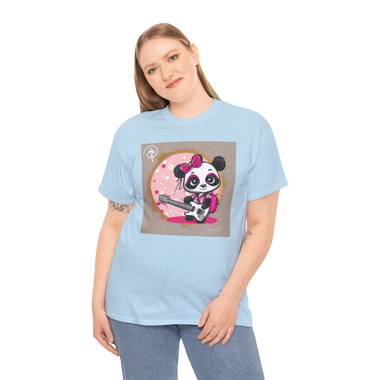 Unisex PandaHeavy Cotton Tee