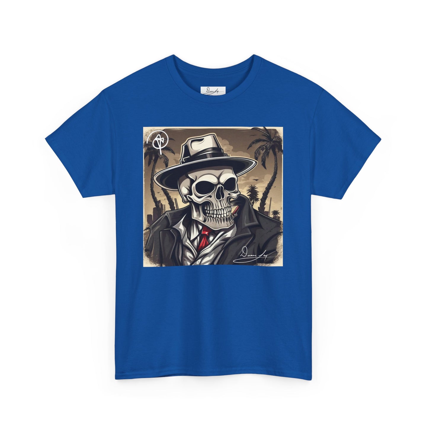 Unisex Boss Skeleton Heavy Cotton Tee