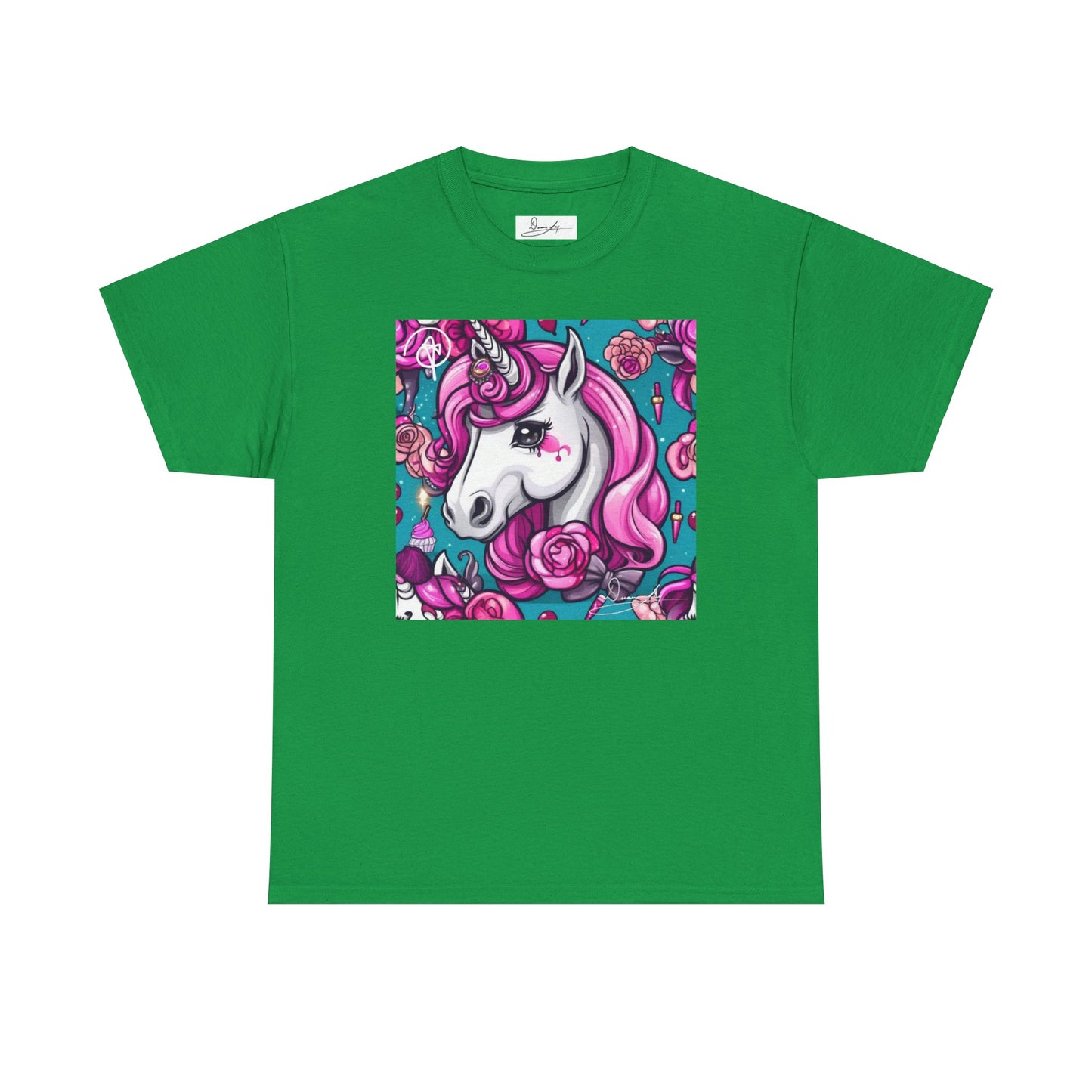 Adult Unisex Unicorn Heavy Cotton Tee