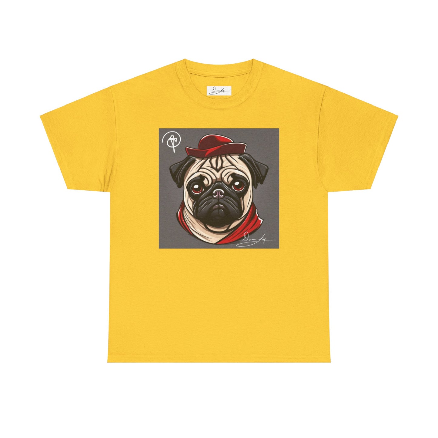 Unisex Pug Heavy Cotton Tee