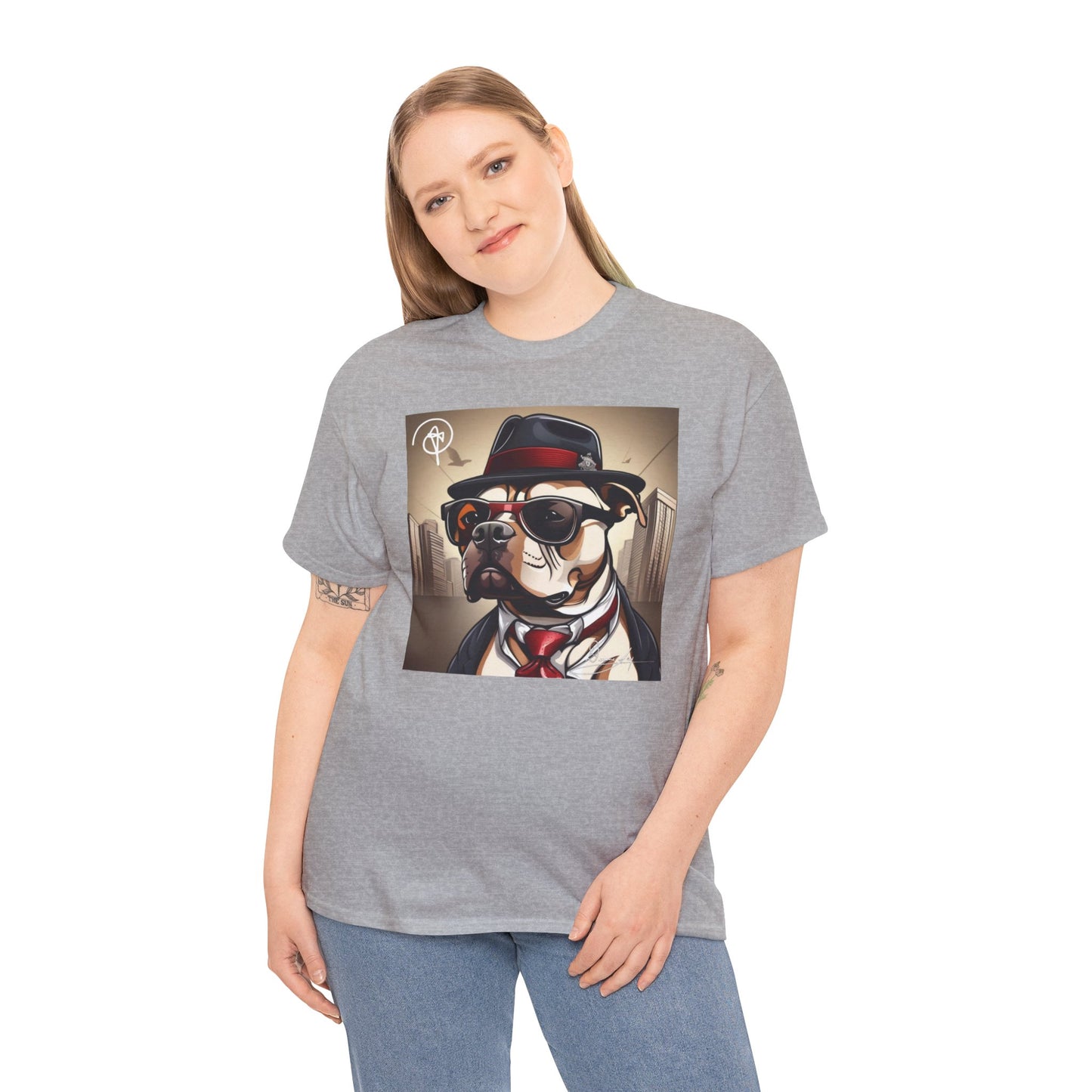 Unisex Pitbull Heavy Cotton Tee