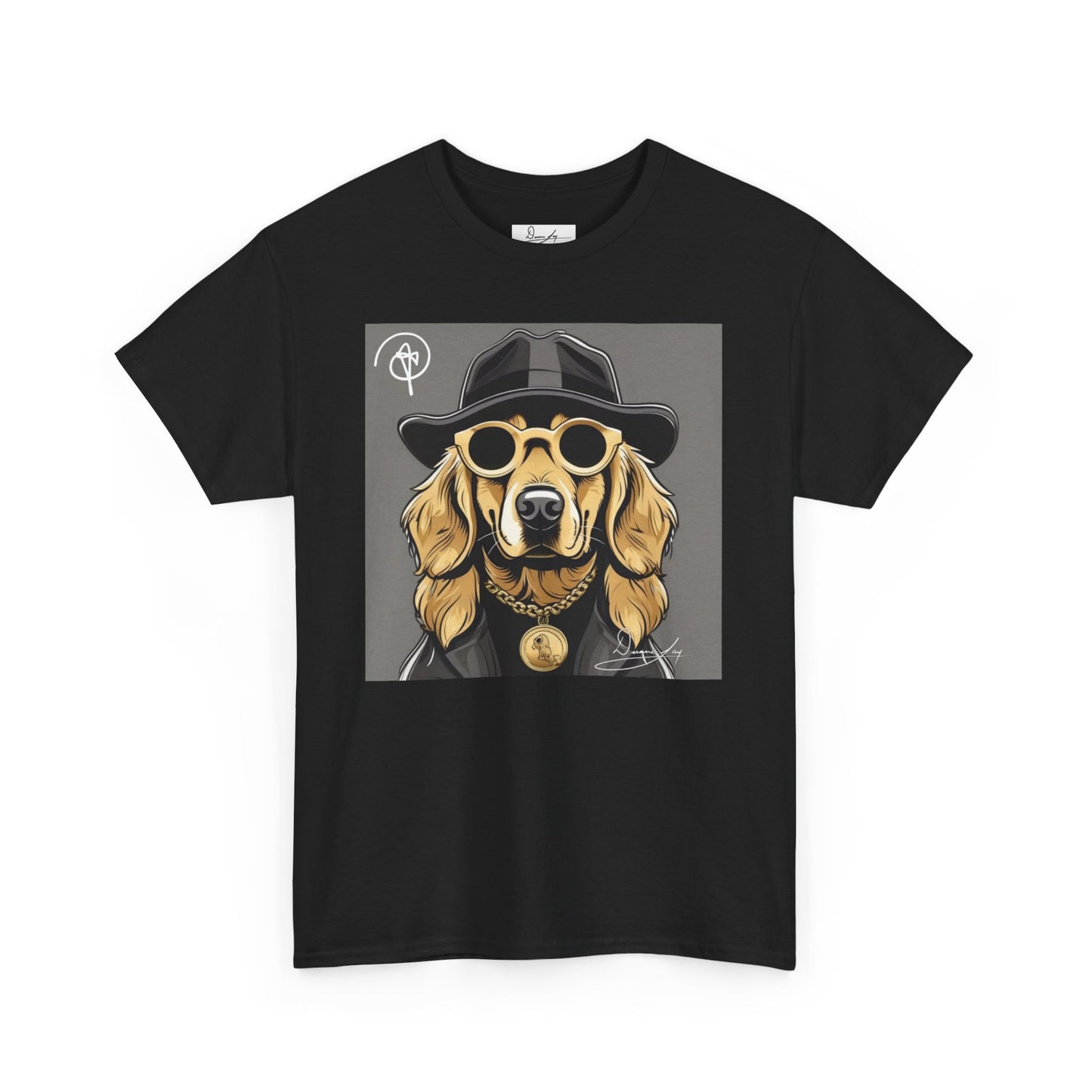 Unisex Golden Retriever Heavy Cotton Tee