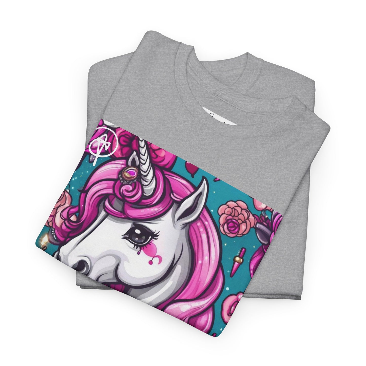 Adult Unisex Unicorn Heavy Cotton Tee