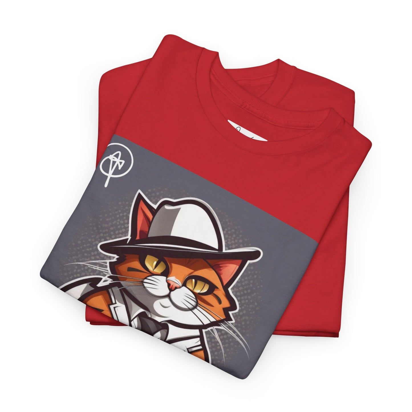 Unisex Cat Heavy Cotton Tee