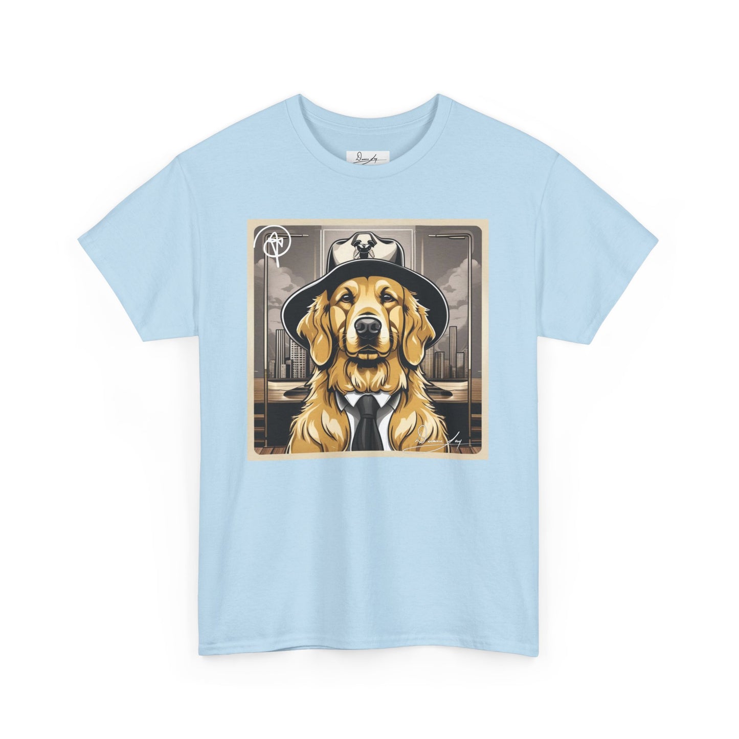 Unisex Golden Retriever Heavy Cotton Tee