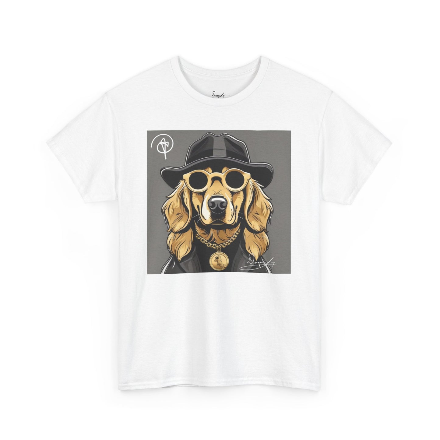 Unisex Golden Retriever Heavy Cotton Tee