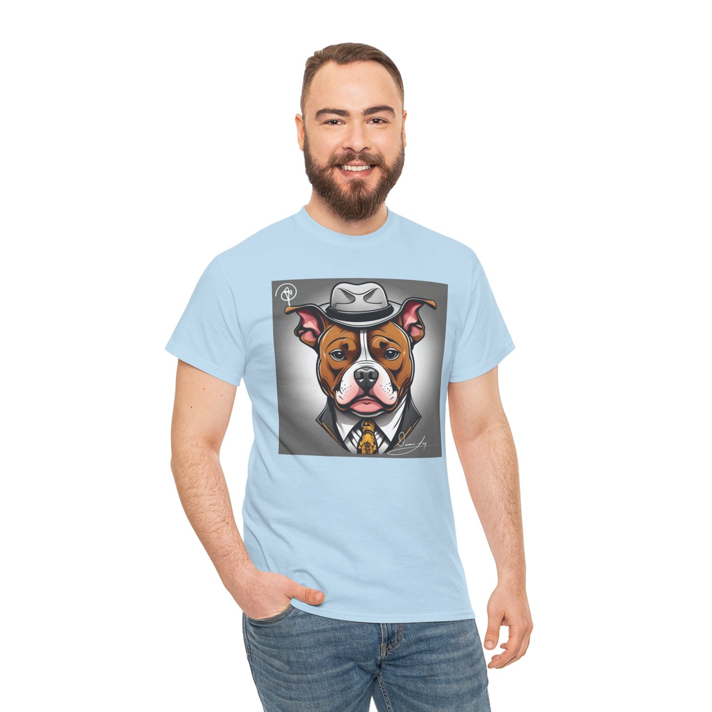 Unisex Pitbull Heavy Cotton Tee