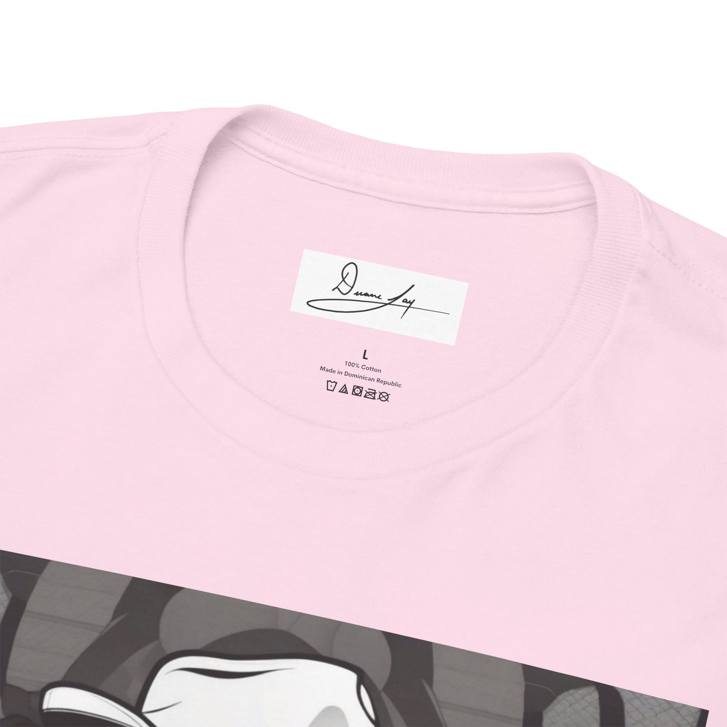 DuaneJay Lion Gangster Graphic Tee — powerful streetwear tee featuring a bold lion with gangster-inspired artistry, symbolizing strength, dominance, and signature style