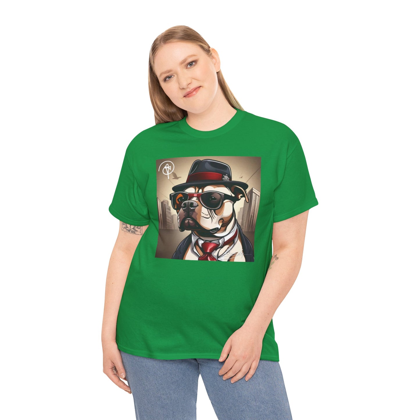 Unisex Pitbull Heavy Cotton Tee