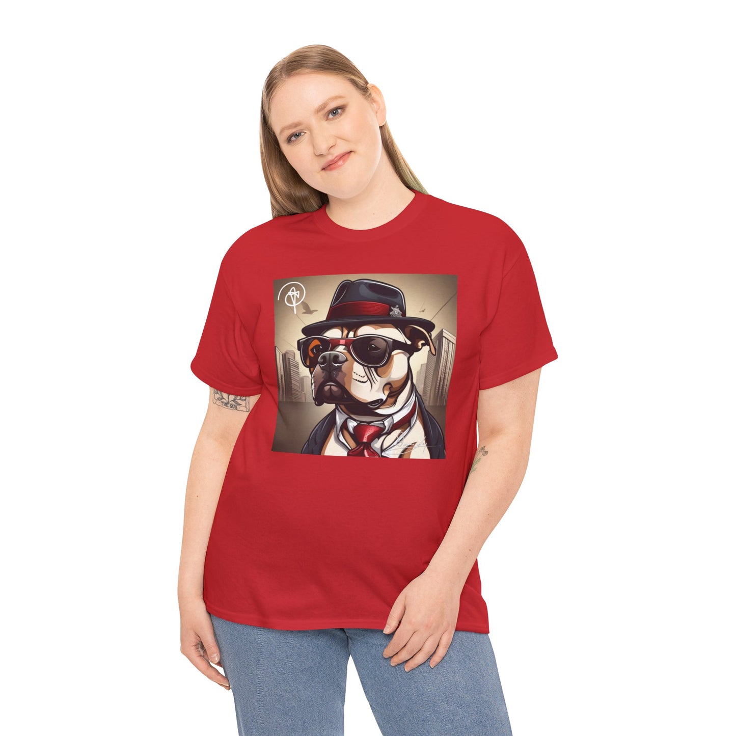 Unisex Pitbull Heavy Cotton Tee