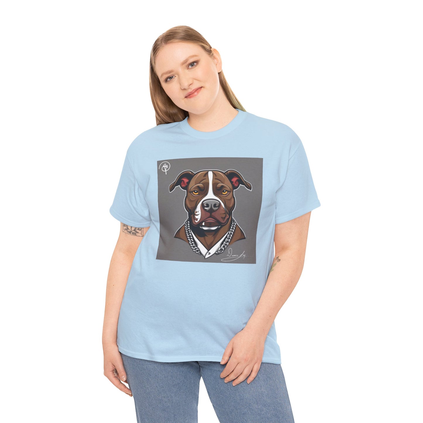 Unisex Pitbull Heavy Cotton Tee