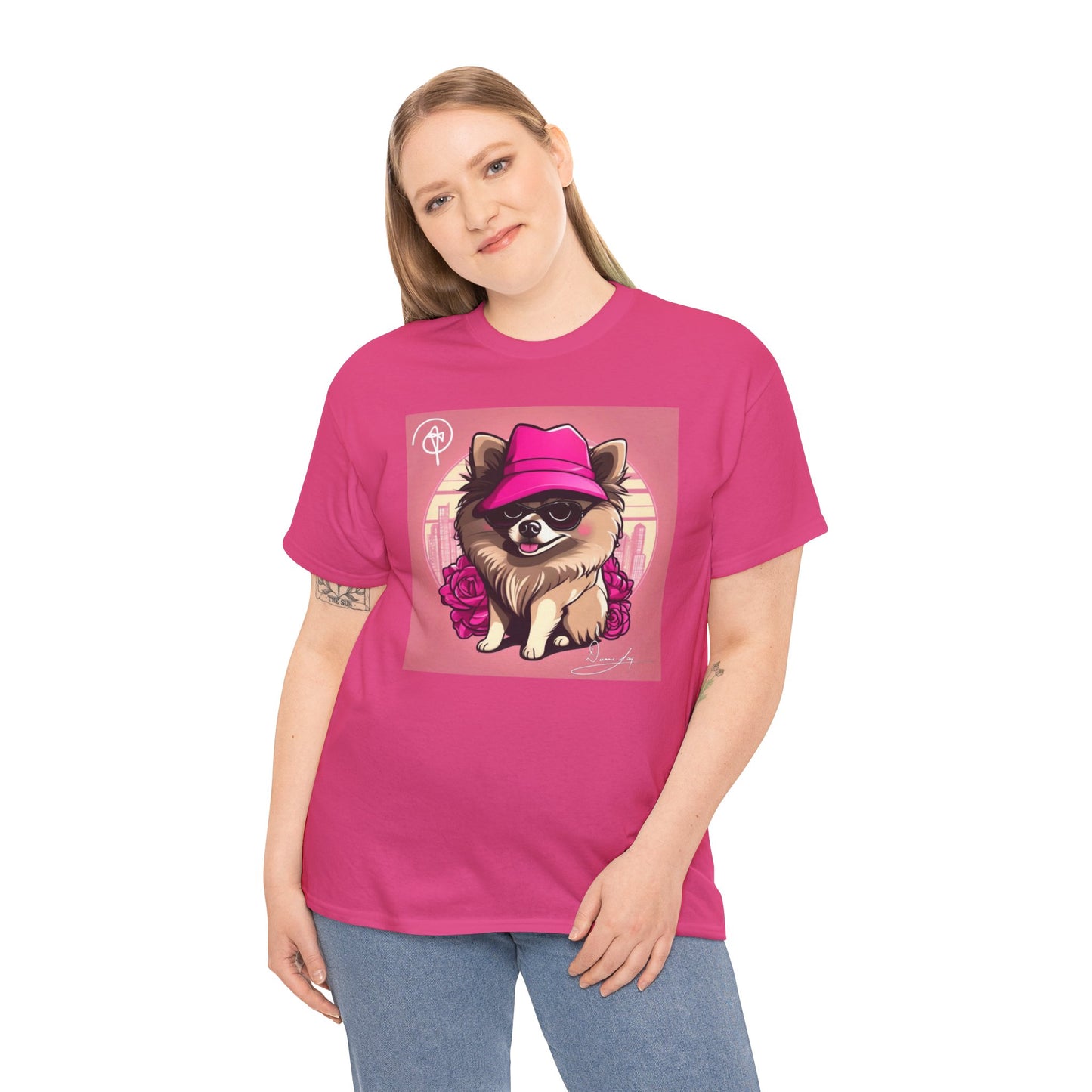 Unisex Pomeranian Heavy Cotton Tee