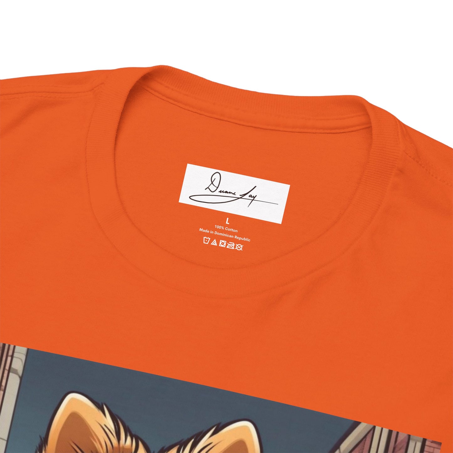 DuaneJay Pomeranian Business Dog T-Shirt — cute Pomeranian in suit graphic tee streetwear