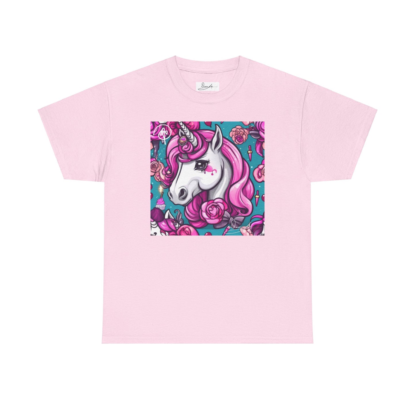 Adult Unisex Unicorn Heavy Cotton Tee