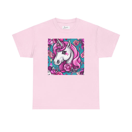 Adult Unisex Unicorn Heavy Cotton Tee