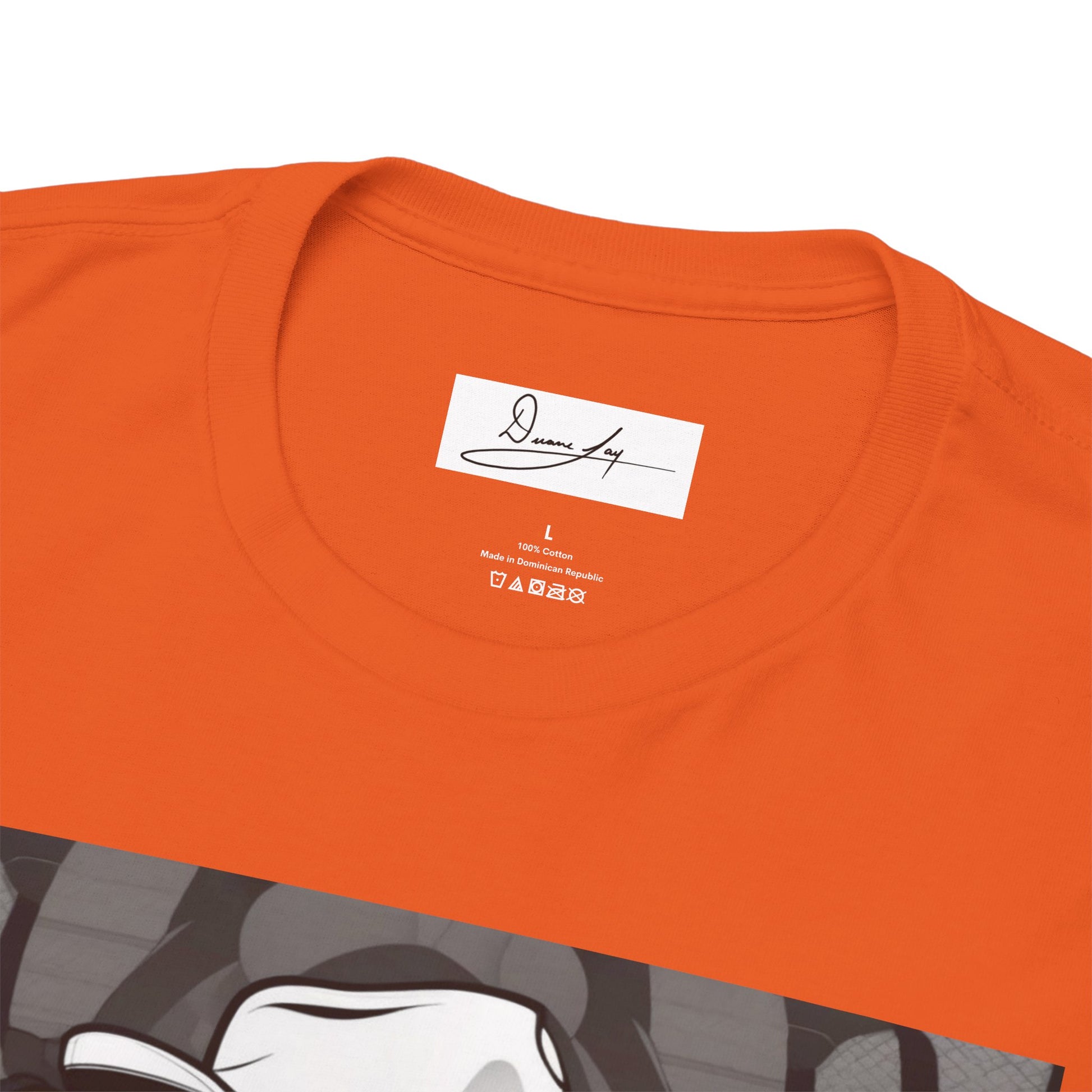 DuaneJay Lion Gangster Graphic Tee — powerful streetwear tee featuring a bold lion with gangster-inspired artistry, symbolizing strength, dominance, and signature style