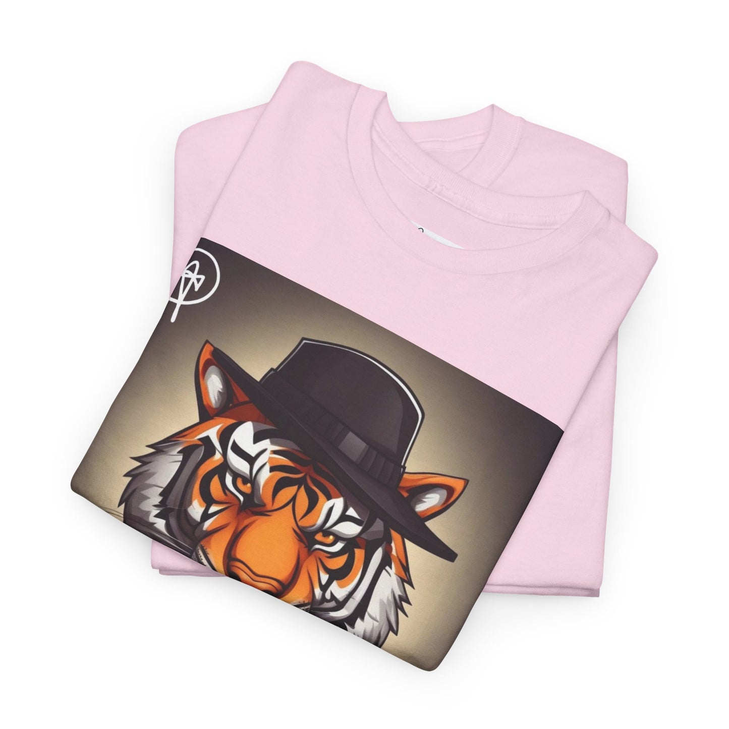 DuaneJay Tiger Gentleman T-Shirt — bold tiger graphic tee featuring a distinguished tiger in gentleman style, a powerful streetwear statement for those who wear confidence with class