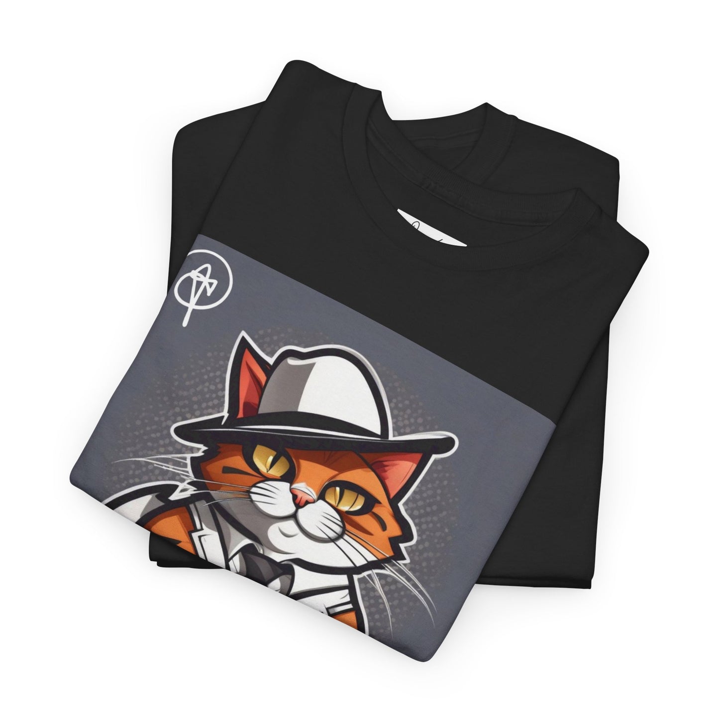 Unisex Cat Heavy Cotton Tee