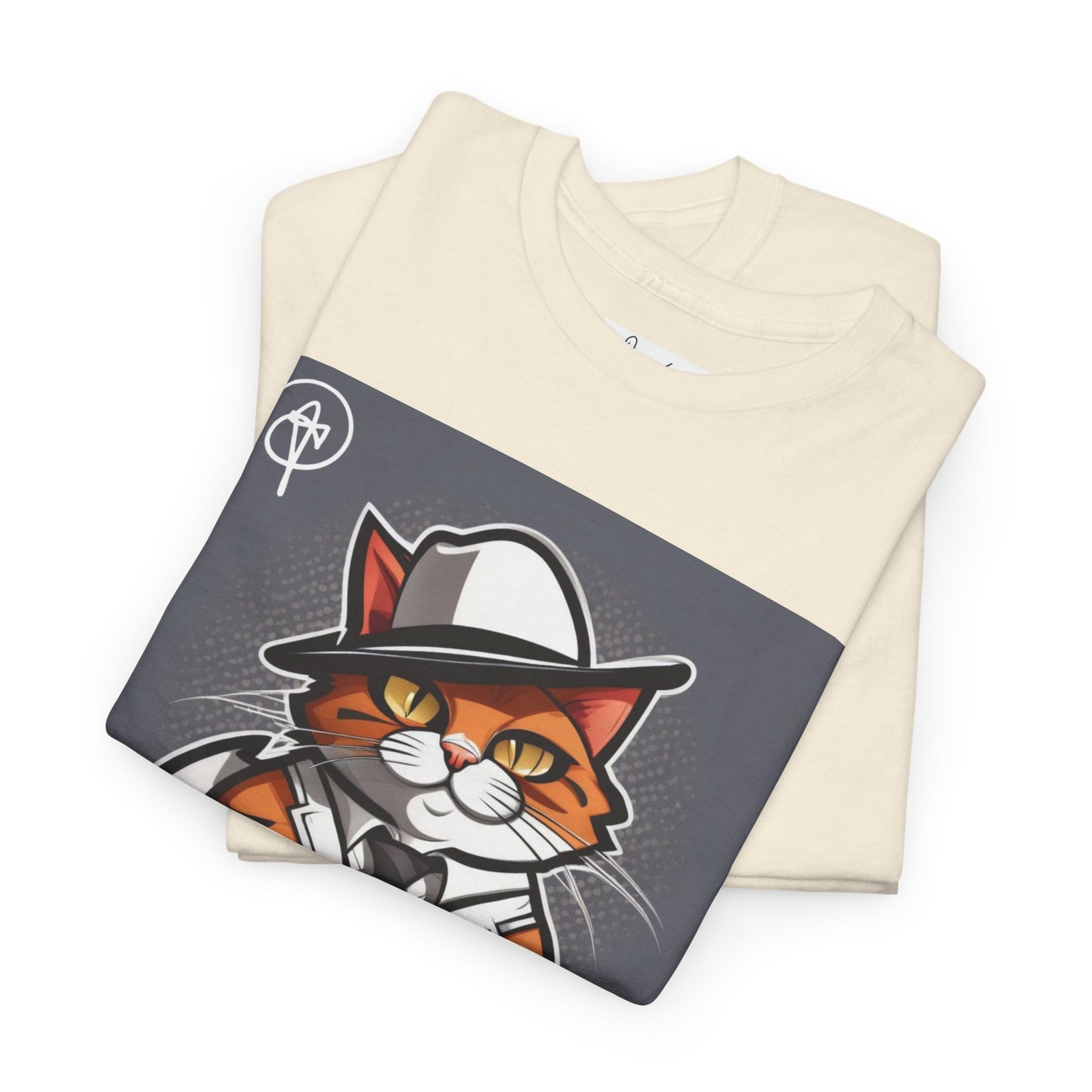 Unisex Cat Heavy Cotton Tee