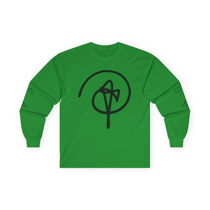 DuaneJay Signature Icon Long Sleeve Black Label — premium streetwear long sleeve featuring a bold black signature icon with an exclusive back design, crafted for comfort and style, the ultimate statement piece for those who live and breathe the DuaneJay Fashion lifestyle with confidence and distinction