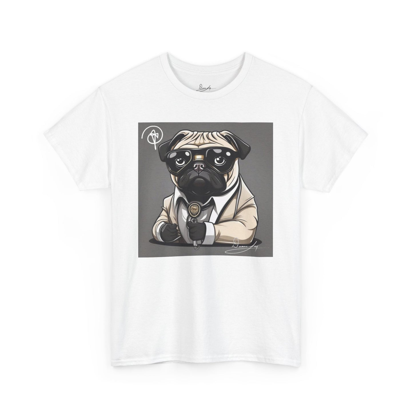 Unisex Pug Heavy Cotton Tee