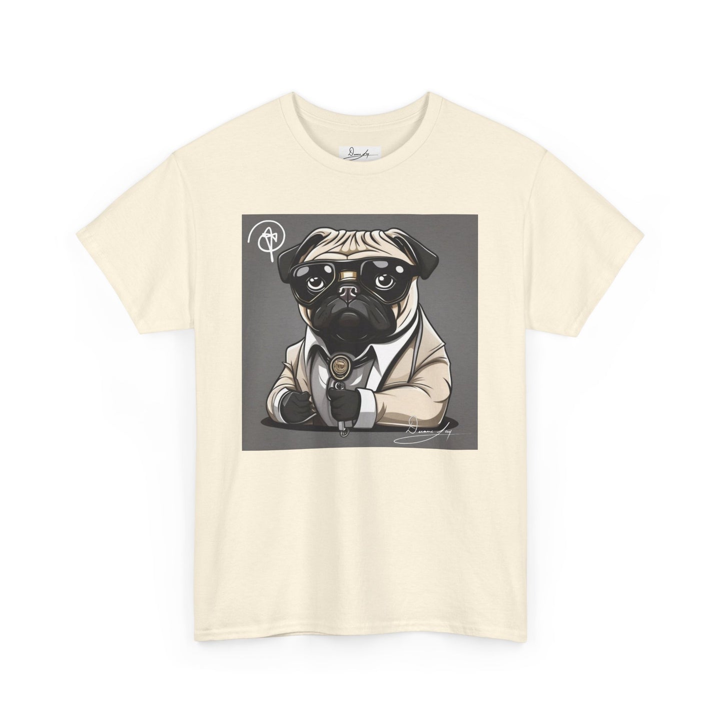 Unisex Pug Heavy Cotton Tee