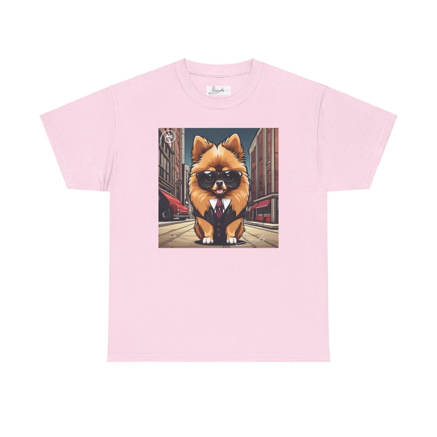 Adult Unisex Pomeranian Heavy Cotton Tee