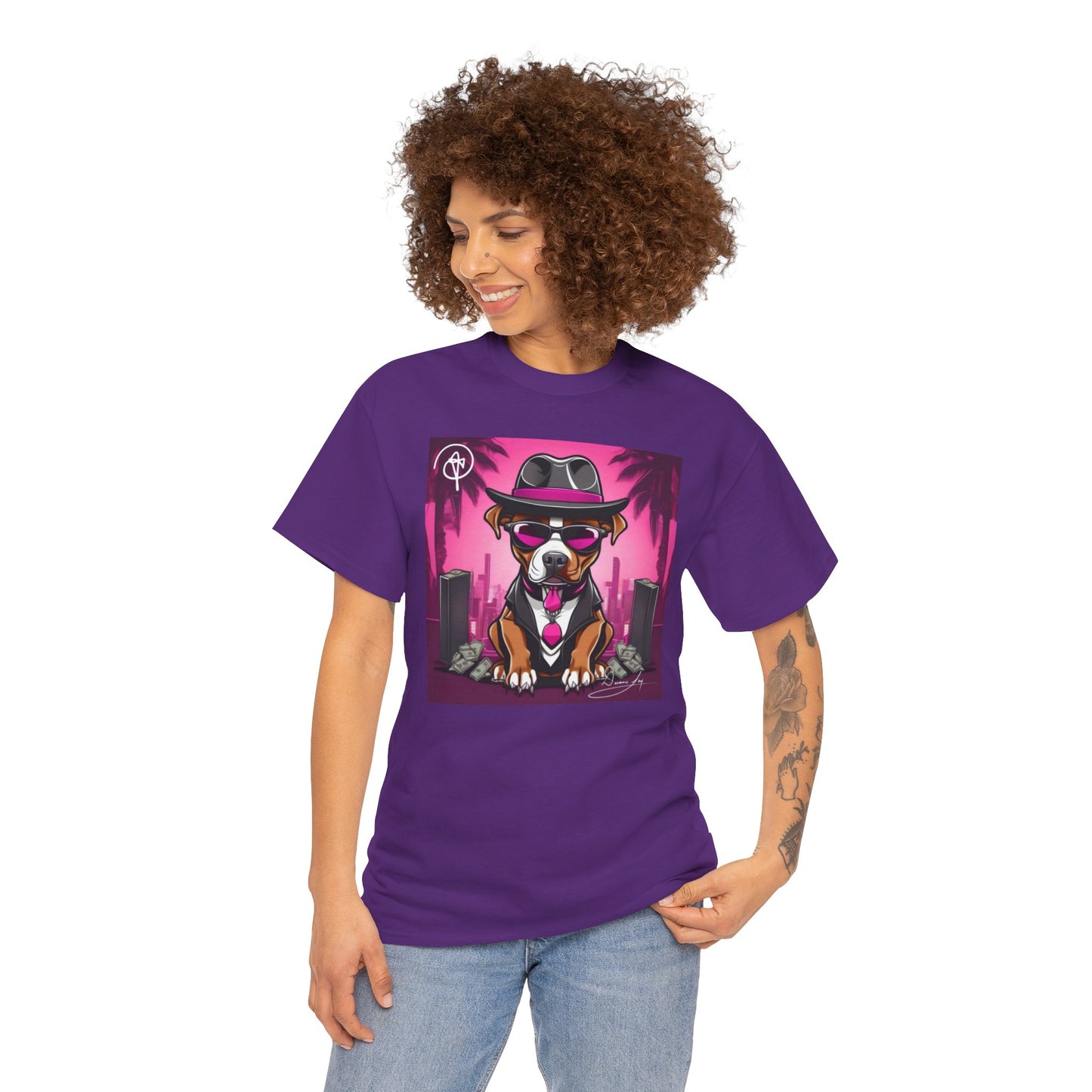 Unisex Pitbull Heavy Cotton Tee