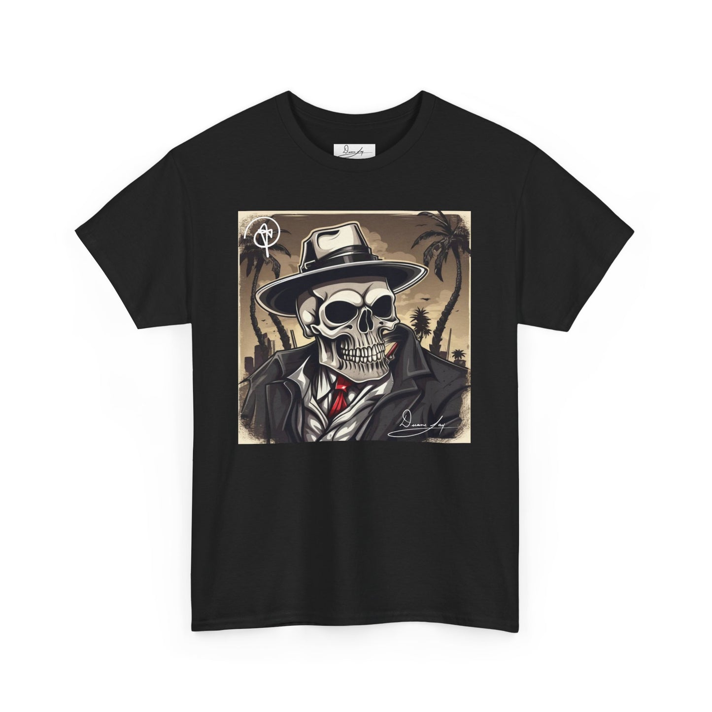 Unisex Boss Skeleton Heavy Cotton Tee