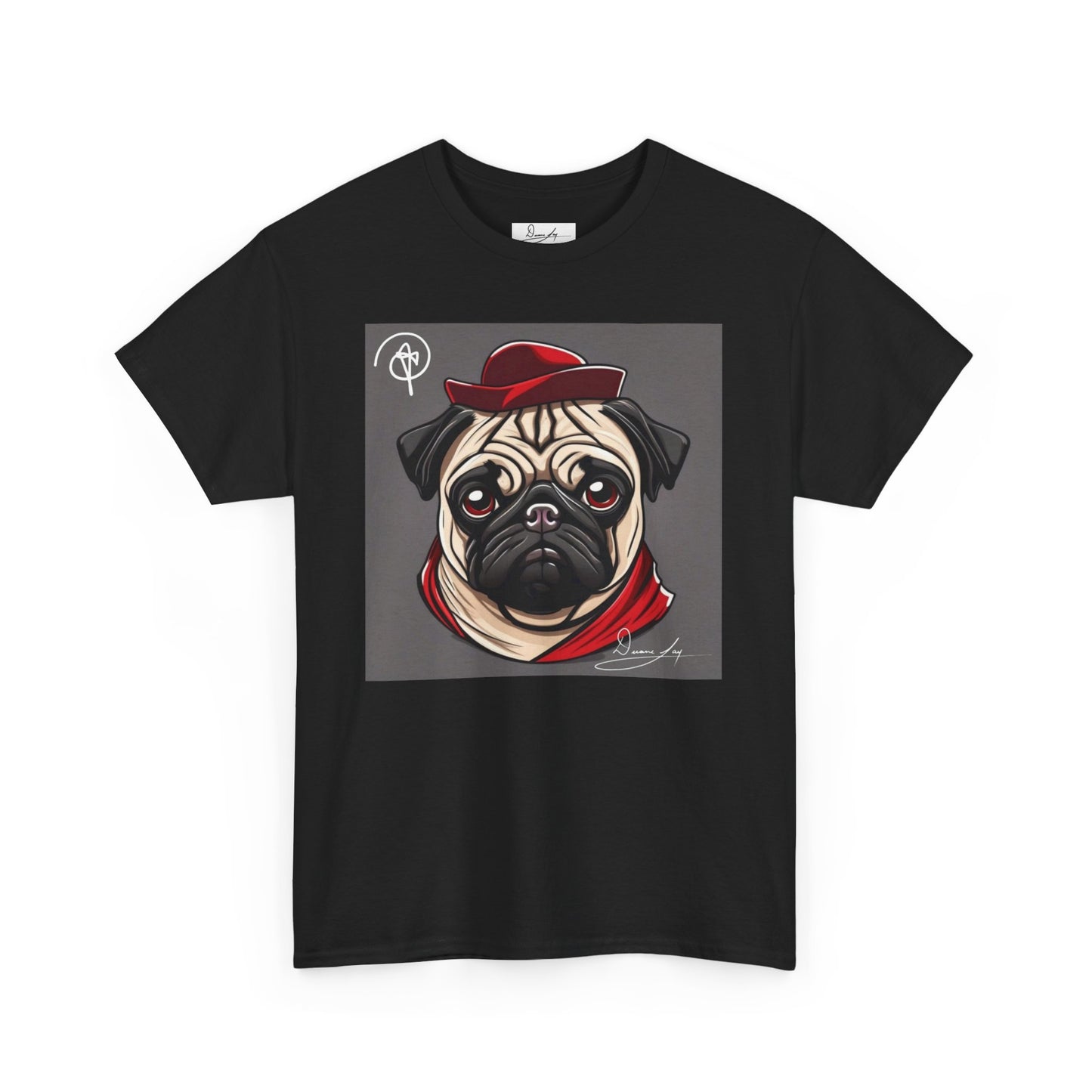 Unisex Pug Heavy Cotton Tee