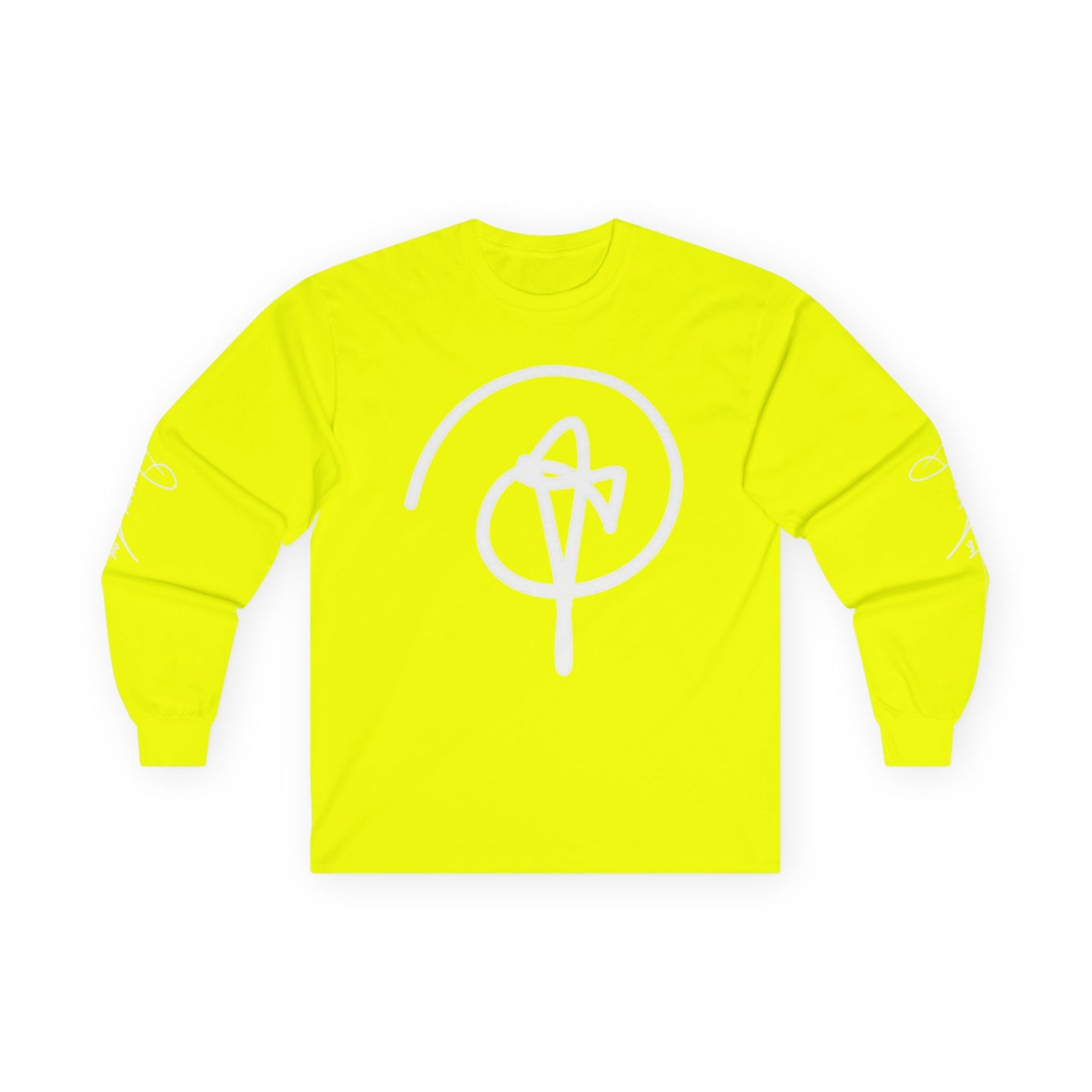 DuaneJay Signature Icon Long Sleeve White Label — premium streetwear long sleeve featuring a bold white signature icon with an exclusive back design, crafted for comfort and style, the ultimate statement piece for those who live and breathe the DuaneJay Fashion lifestyle with confidence and distinction