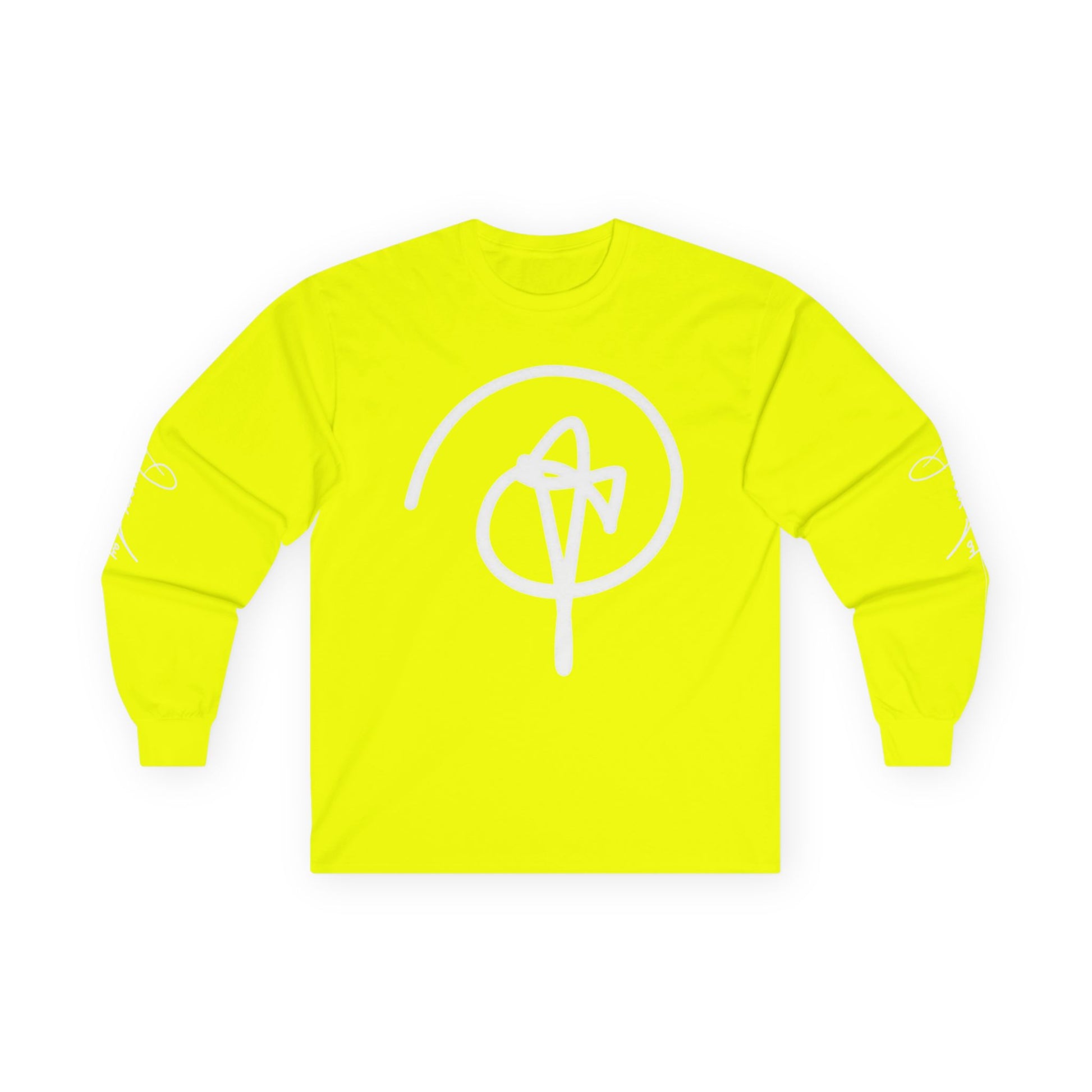 DuaneJay Signature Icon Long Sleeve White Label — premium streetwear long sleeve featuring a bold white signature icon with an exclusive back design, crafted for comfort and style, the ultimate statement piece for those who live and breathe the DuaneJay Fashion lifestyle with confidence and distinction
