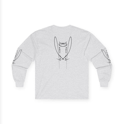 DuaneJay Signature Icon Long Sleeve Black Label — premium streetwear long sleeve featuring a bold black signature icon with an exclusive back design, crafted for comfort and style, the ultimate statement piece for those who live and breathe the DuaneJay Fashion lifestyle with confidence and distinction