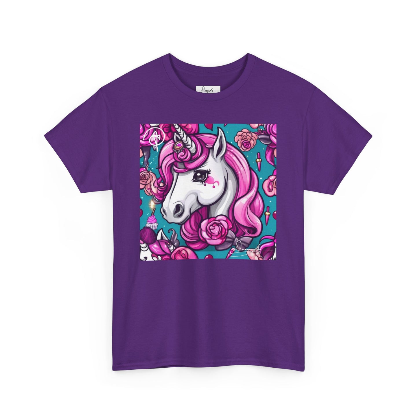 Adult Unisex Unicorn Heavy Cotton Tee