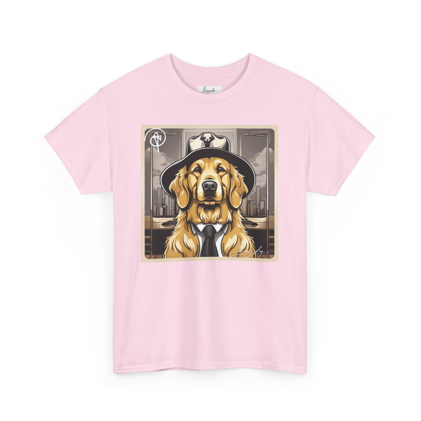 Unisex Golden Retriever Heavy Cotton Tee