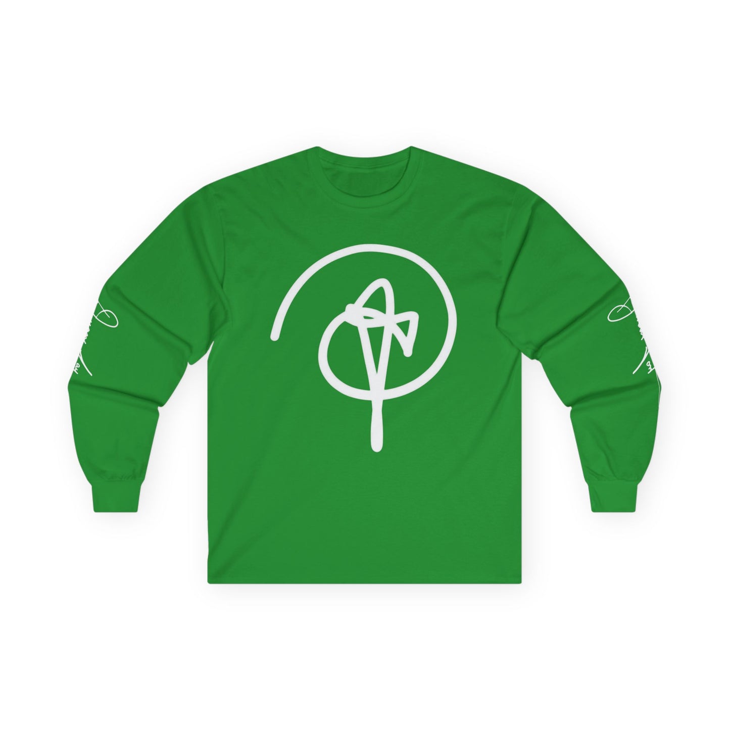 DuaneJay Signature Icon Long Sleeve White Label — premium streetwear long sleeve featuring a bold white signature icon with an exclusive back design, crafted for comfort and style, the ultimate statement piece for those who live and breathe the DuaneJay Fashion lifestyle with confidence and distinction