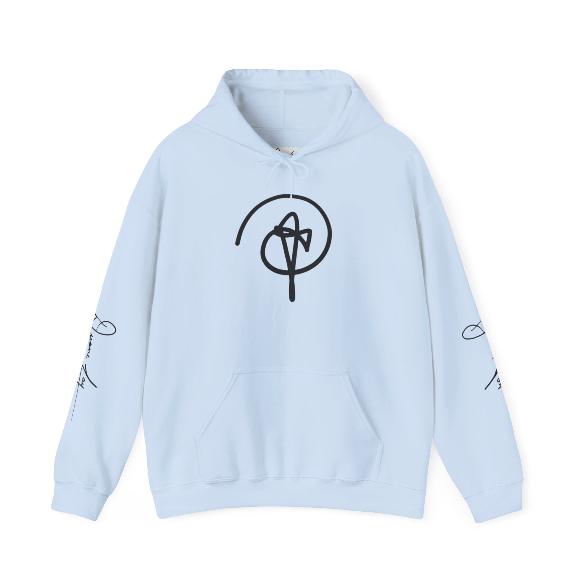 DuaneJay Signature Hoodie Black Logo — premium streetwear pullover featuring bold black signature design, crafted for comfort and style, the ultimate statement piece for those who live and breathe the DuaneJay Fashion lifestyle with confidence and distinction