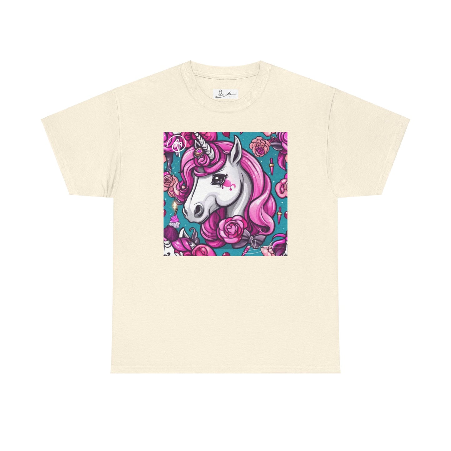 Adult Unisex Unicorn Heavy Cotton Tee